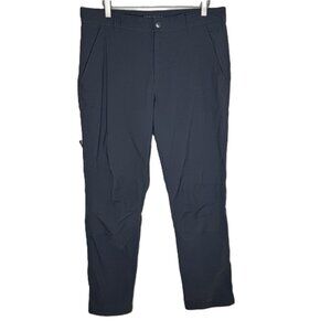 Columbia Men's Gray Omni-Shield Hiking Pants Work Pants, Outdoor Wear, 34x32